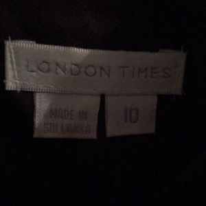 Brown size 10 cocktail dress below knee